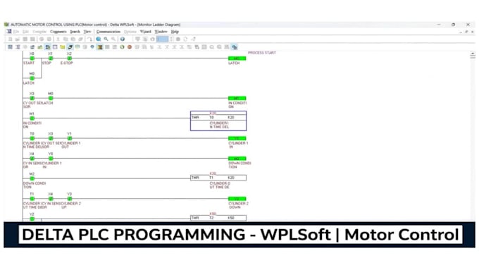 do siemens s7 1200 and delta plc programming with hmi and factory io