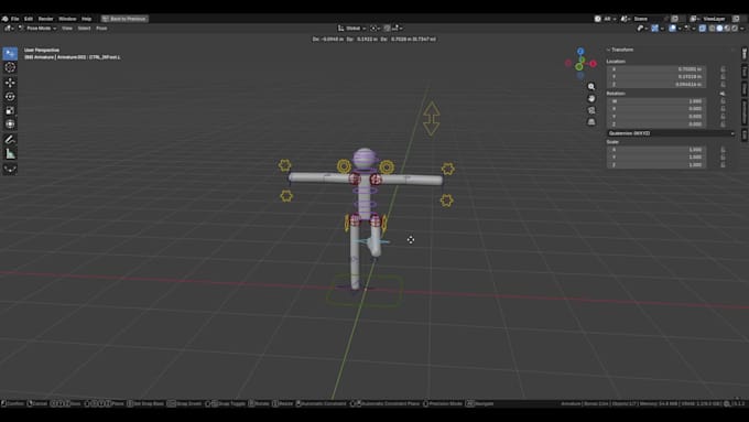 high quality 3d character for games