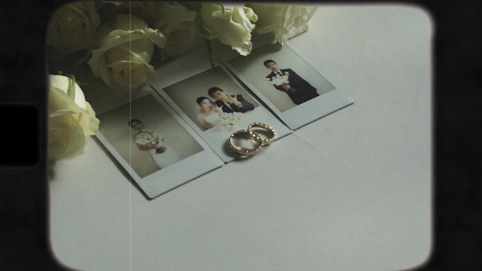 aesthetically edit your wedding video