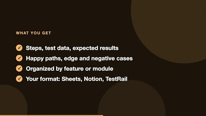 write test cases and a qa test plan your team can run in 48 hours
