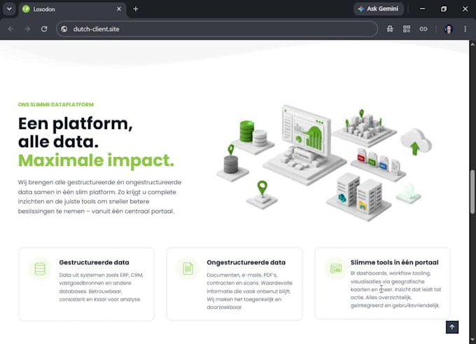 design and develop a modern, responsive wordpress or framer website