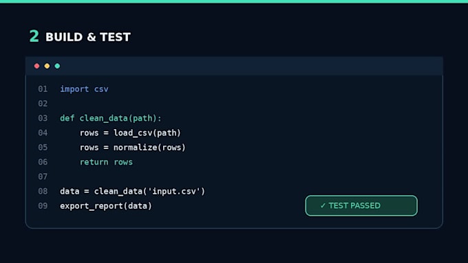 build a custom python script for web scraping and automation