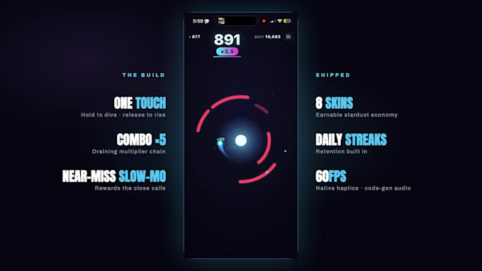 build and publish your one touch arcade game to the app store