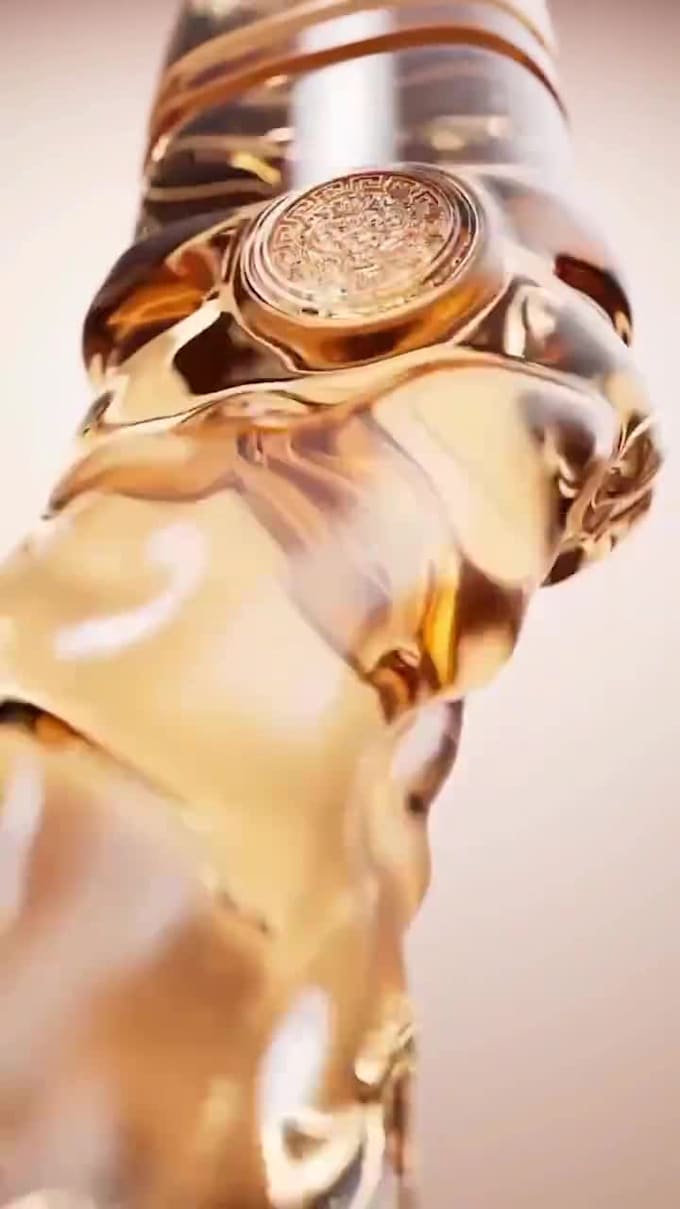 create dynamic 3d fluid simulation, water, liquid and splash animation