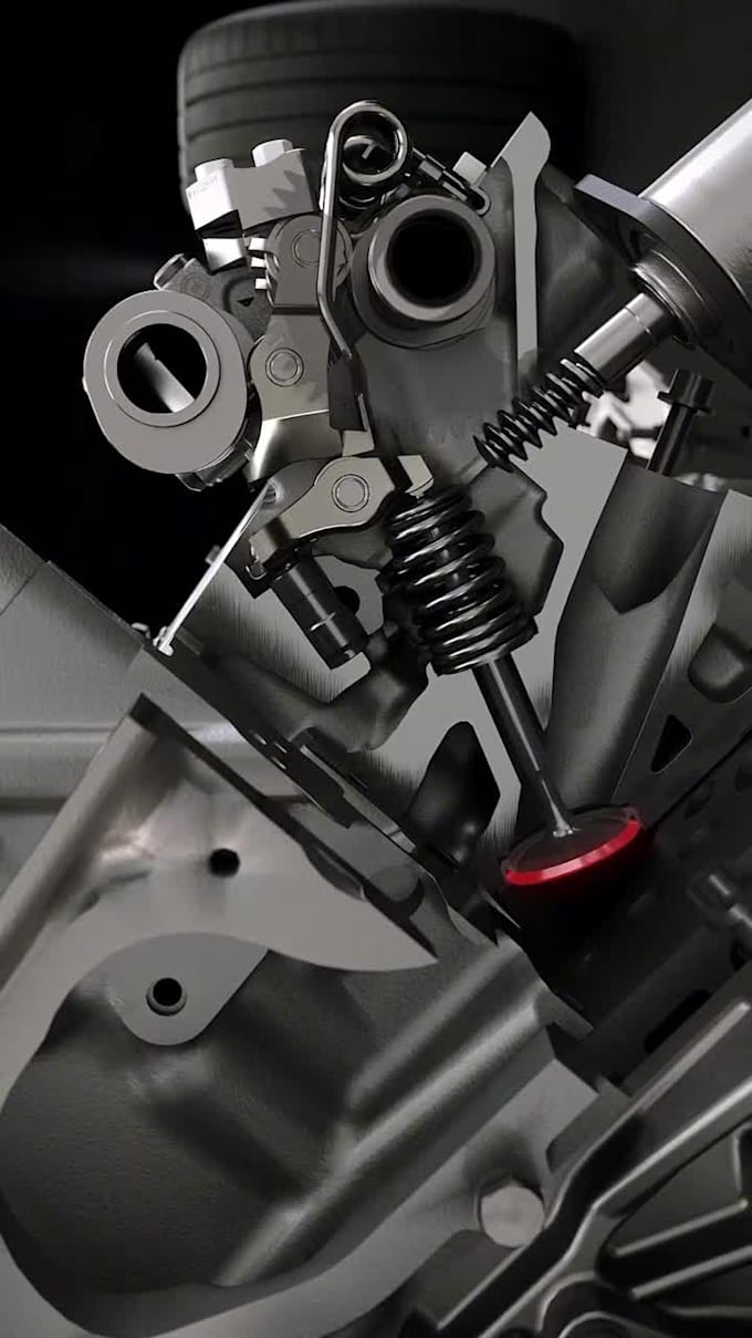 make industrial and mechanical 3d product animation