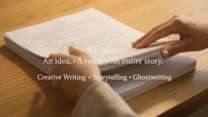 be your biography and memoir writer