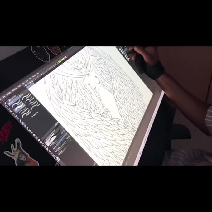 draw fan art for you