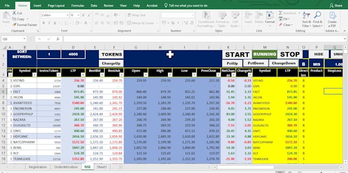 automate excel tasks using python, vba and API integration