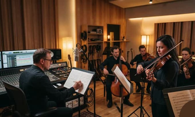 compose and record beautiful string sections for your track