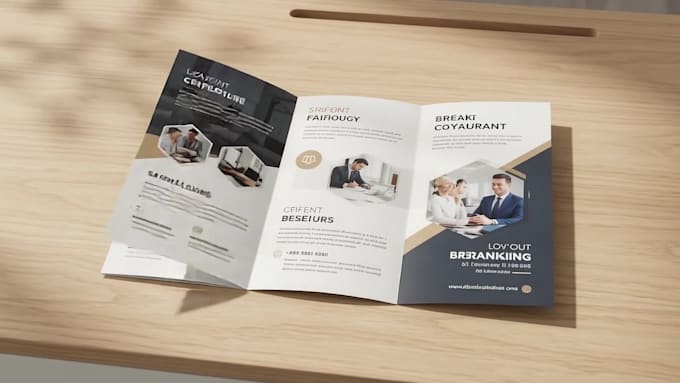 design professional flyer, trifold brochure and marketing materials