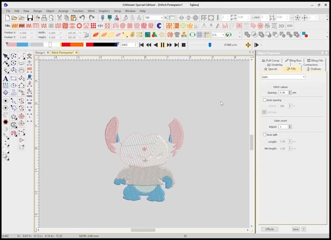 do awesome embroidery digitizing in few hours