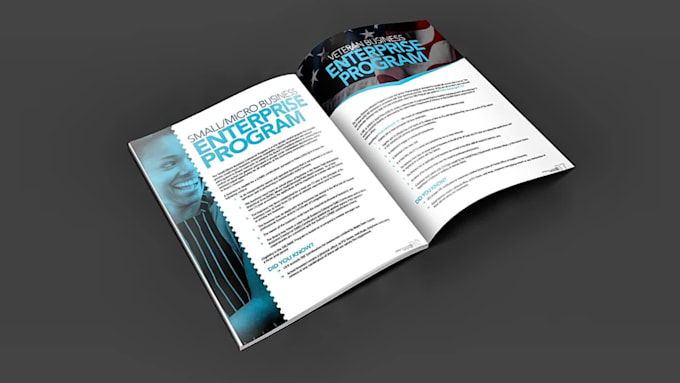 design a professional catalog, booklet or magazine