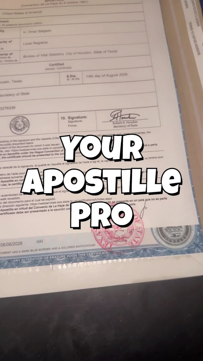provide fast apostille and notary services