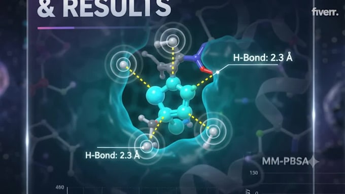 perform molecular docking and MD simulation