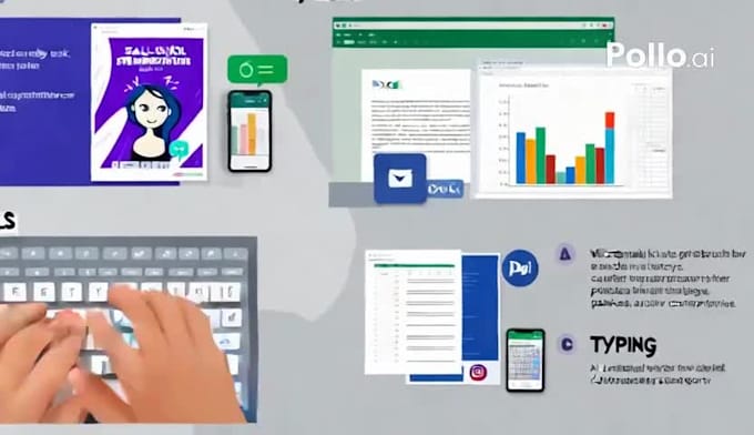 do data entry and work on microsoft suite,logo design