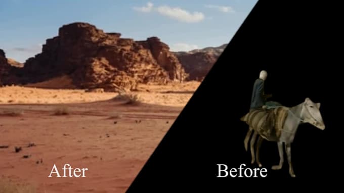 do professional rotoscoping and green screen removal