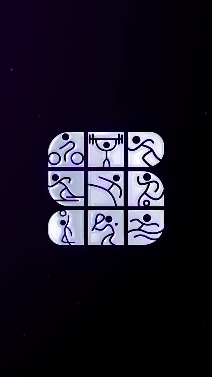 animate your logo in futuristic 3d metallic style