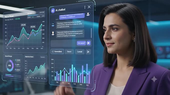 develop a multi tenant saas web app with ai chatbot and real time analytic