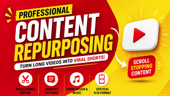 repurpose content repurposing shorts video strategy and tiktok script writing