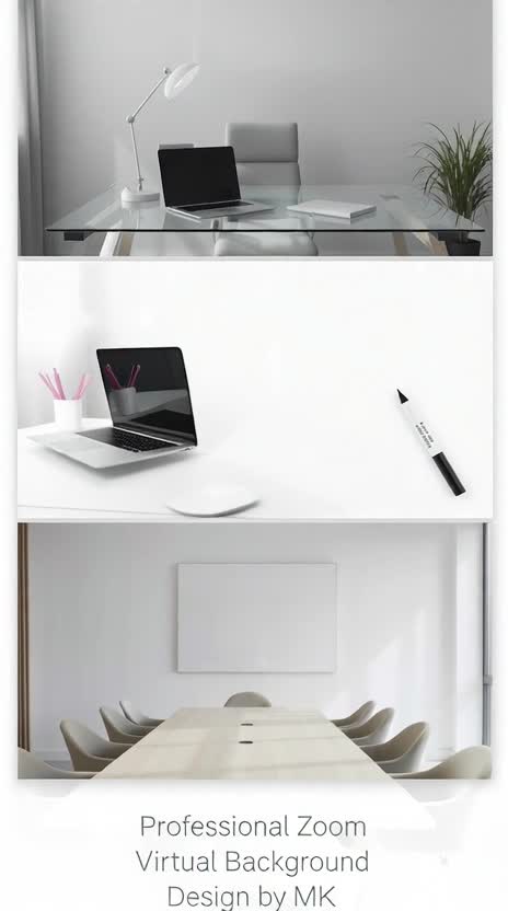 design custom zoom virtual background with logo