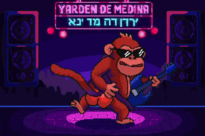 create custom pixel art animation in retro 8 bit style