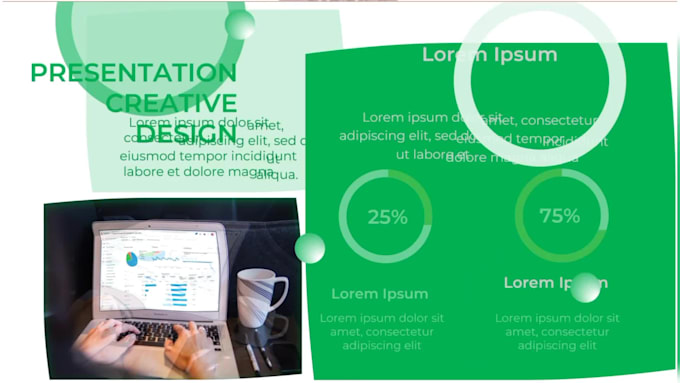 design modern dynamic powerpoint presentation