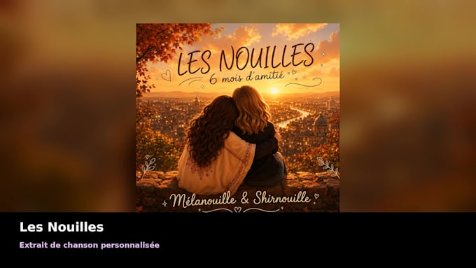 creer une chanson personnalise