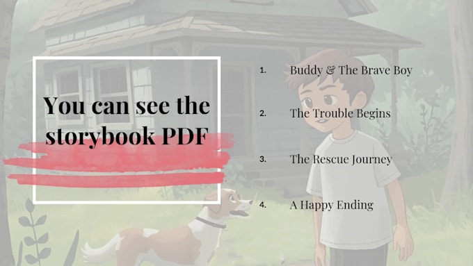 write a childrens storybook for you