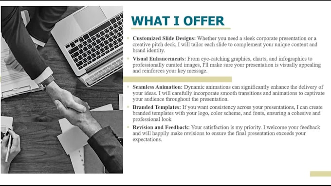 design premium powerpoint presentation and pitch deck slides