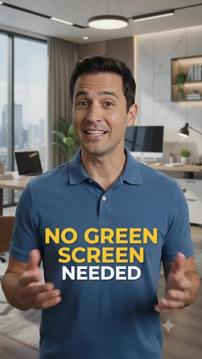 remove video background without green screen