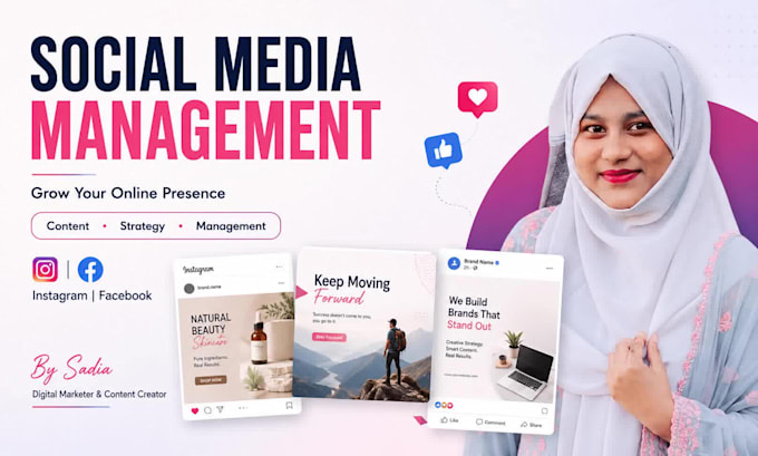 do social media marketing