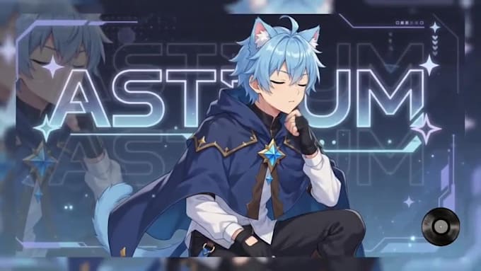 create 3d character models, vrchat, vtuber and vroid