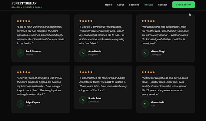 build a modern ai powered business website