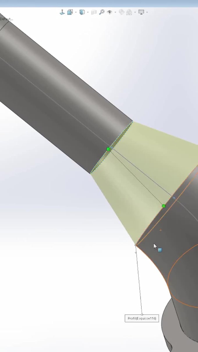 convert stl or mesh to clean editable cad using reverse engineering to step