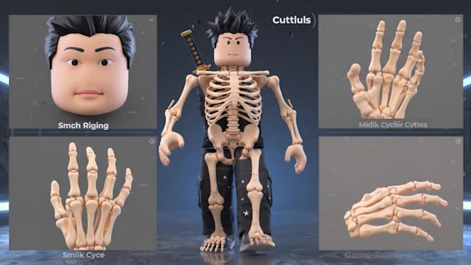 create custom roblox character animations 3d character animation r6 r15