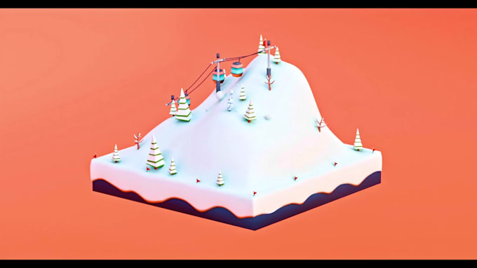 create low poly 3d game assets for mobile and indie games
