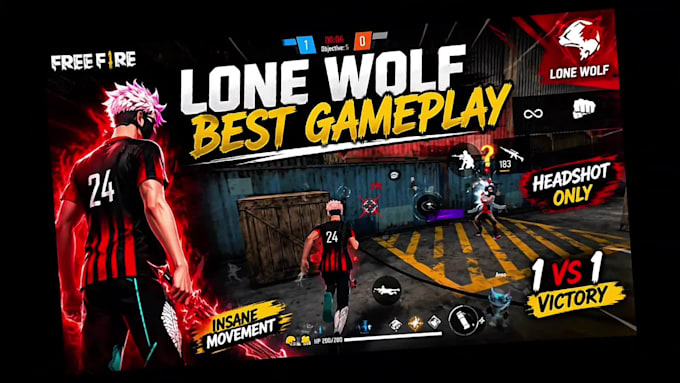 create a strong yt gaming thumbnails for more clicks