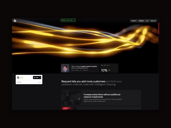create a premium 3d wordpress webflow website with interactive animation