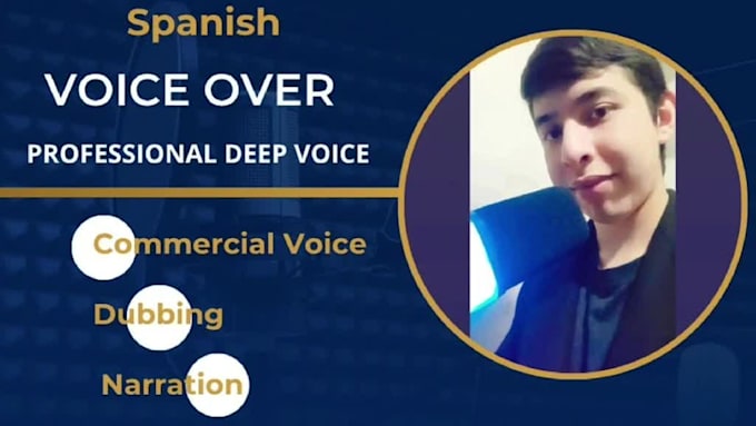 record a custom voice over for your project