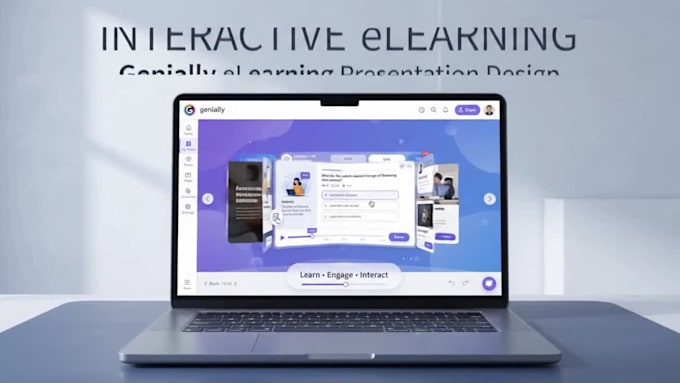 create genially interactive elearning courses and instructional design