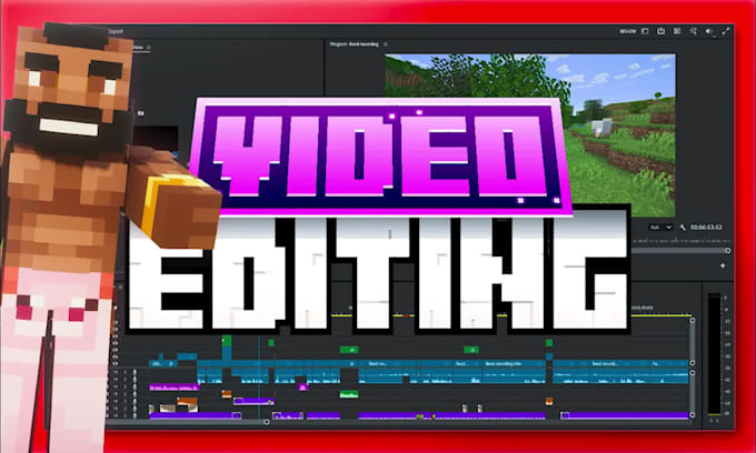 professionally edit minecraft gameplay videos