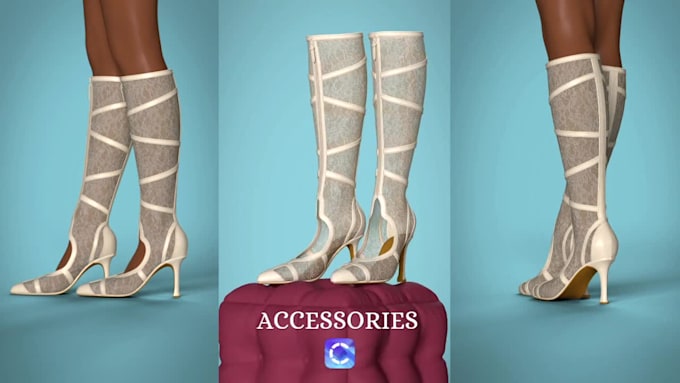 create luxury fashion accessories and realistic 3d renders