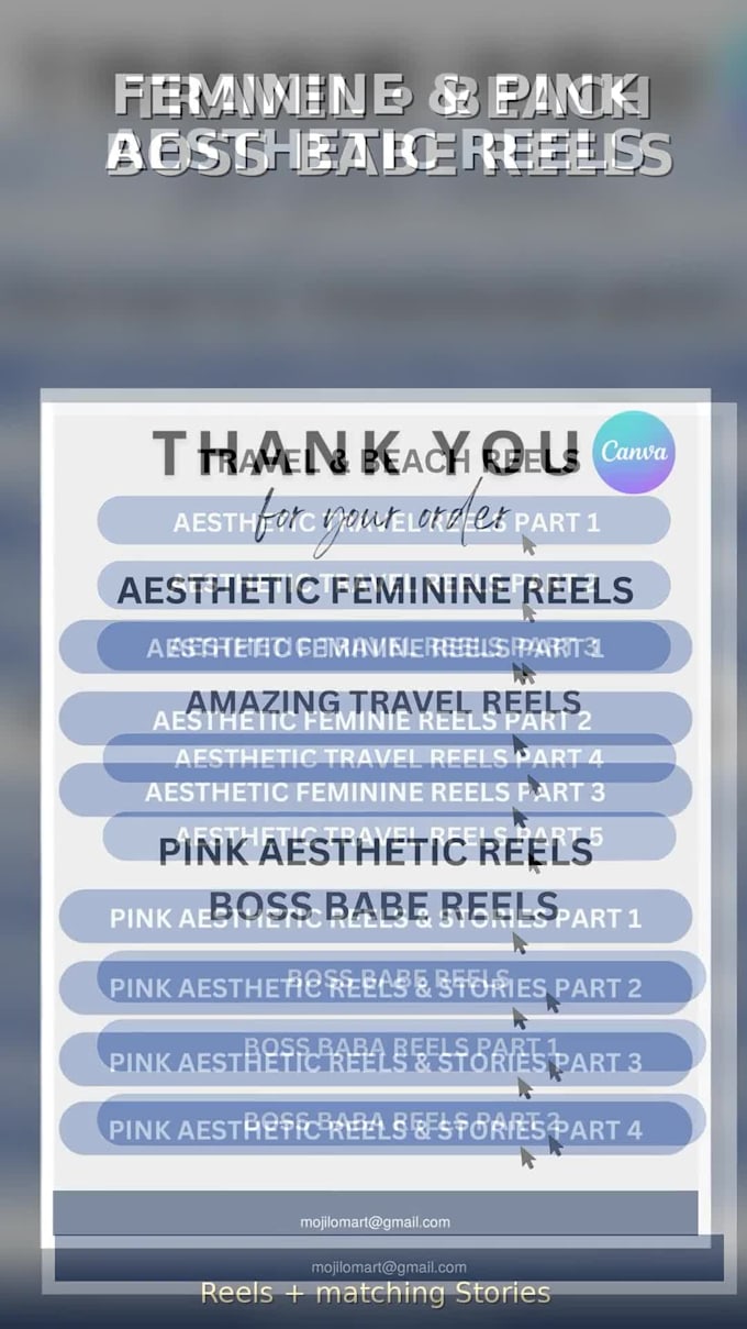 42,500 faceless reels luxury content bundle
