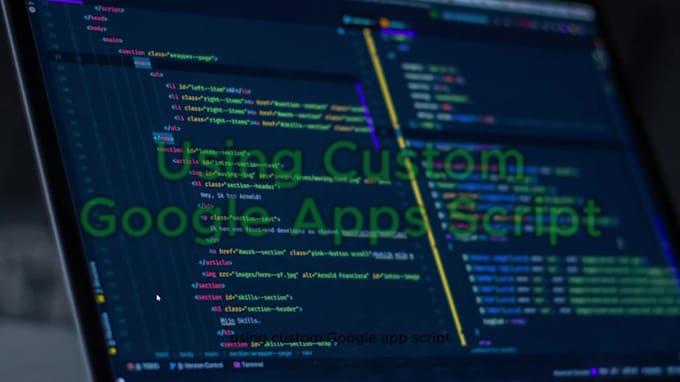 automate google sheets using custom apps script