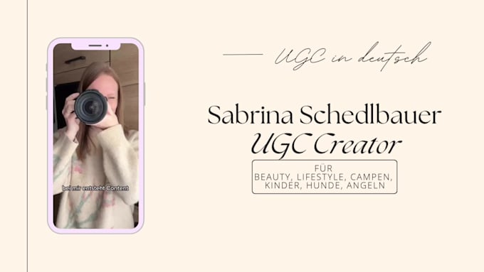 create authentic ugc videos in german