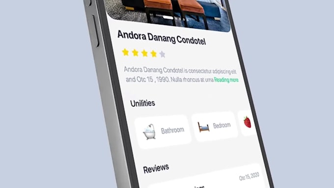 develop custom flutter app for ios and android