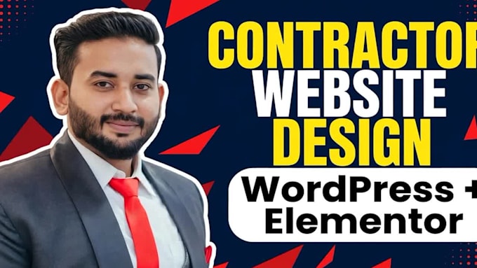build a website for contractors, construction, and roofing companies