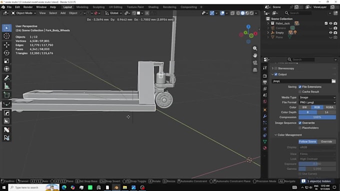 create professional industrial and product 3d models