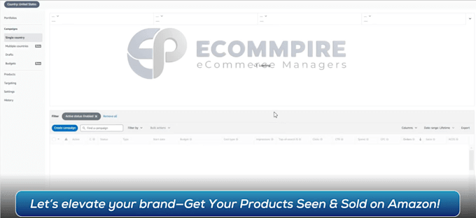 manage amazon ppc campaign and optimize amazon ads to reduce acos