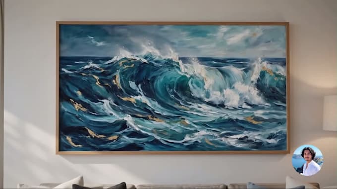 create unique ai wall art, posters and print ready digital prints